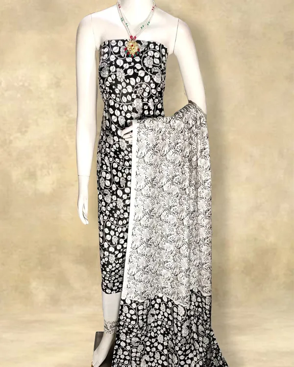 Katan_Silk_Vibrant_Blockprint_Black_Suit