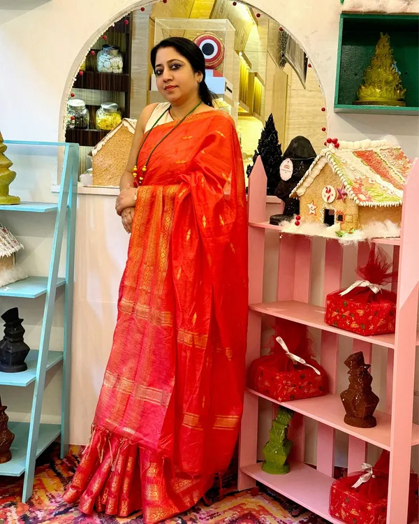 Pure_Kota_Silk_Saree_Red_Jaquard_Weaving