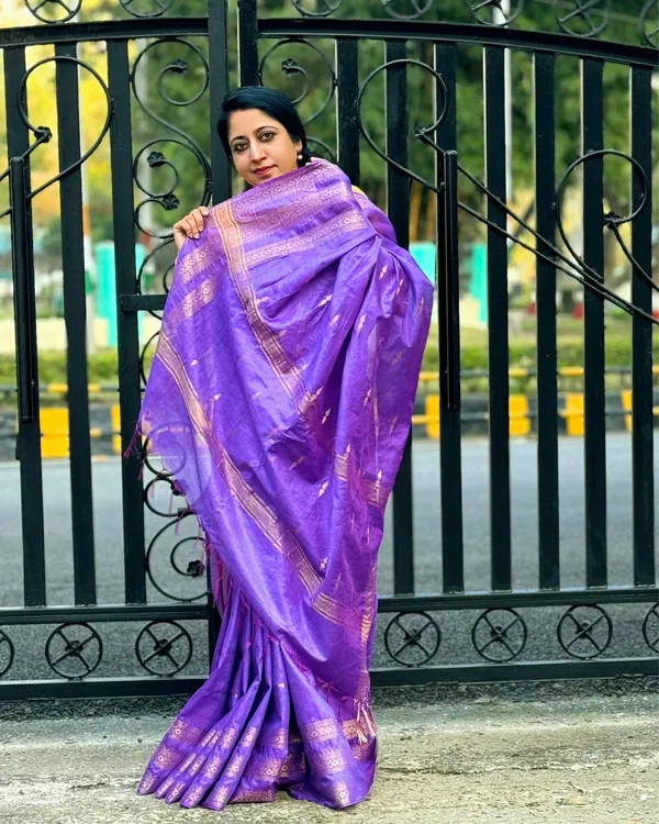 Katan_Banarasi_Silk_Saree_Lavender_Handcrafted