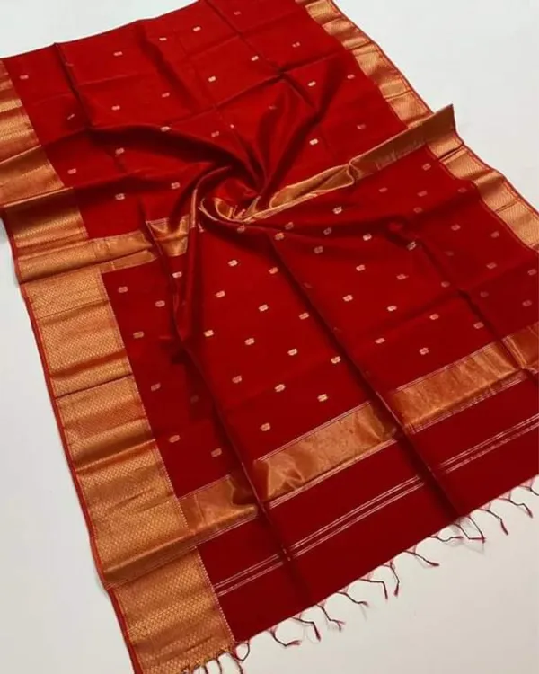 Misty_Maheshwari_Silk_Pure_Handloom_Saree_Red