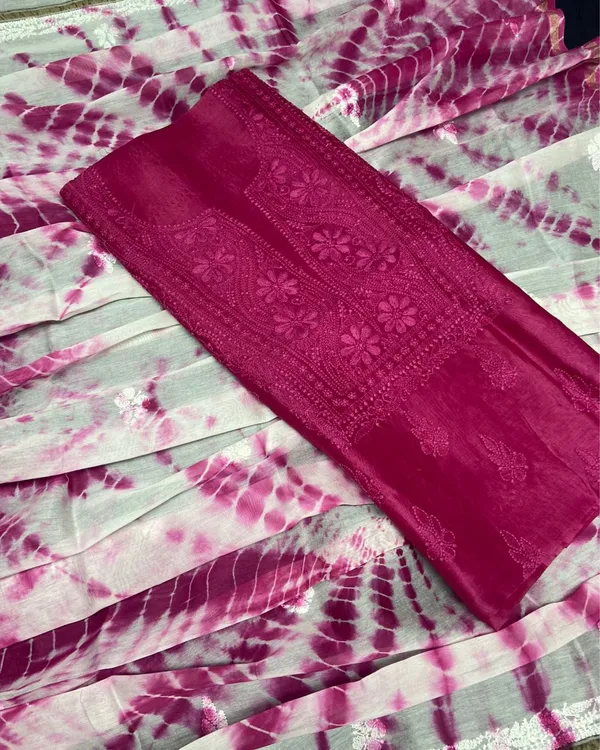 Chikankari_Pure_Chanderi_Silk_Surreal_Pink_Kurta_&_Dupatta