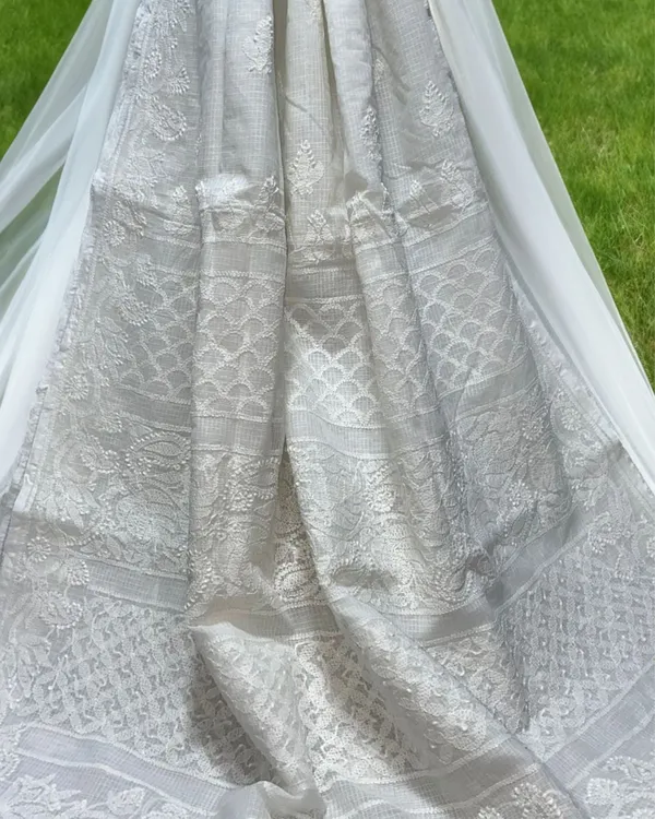 Frosty_Chikankari_Kota_Doria_Saree_White_Handcrafted