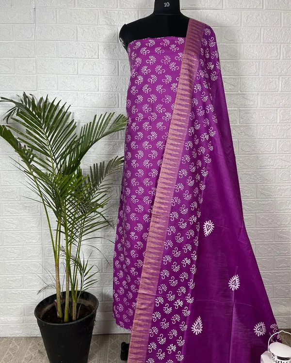 Katan_Silk_Tranquil_Blockprint_Purple_Suit