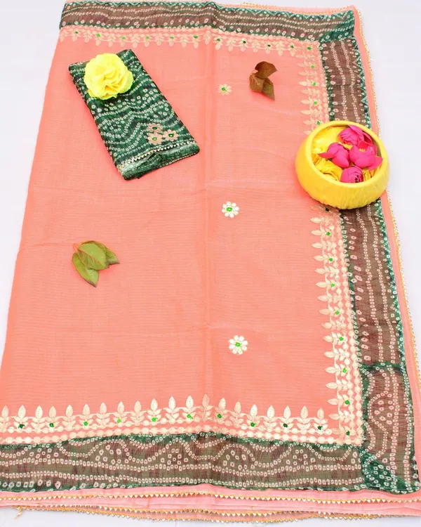 Celestial_Sheen_Kota_Doria_Vivid_Orange_Saree