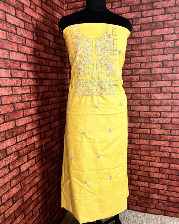 Gulmohar_Slub_Linen_Vivid_Yellow_Unstitched_Suit