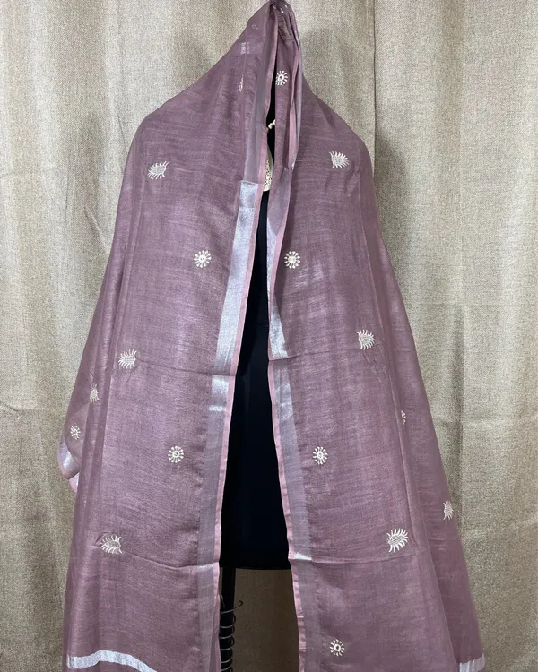 Gulmohar_Slub_Linen_Mauve_Unstitched_Suit