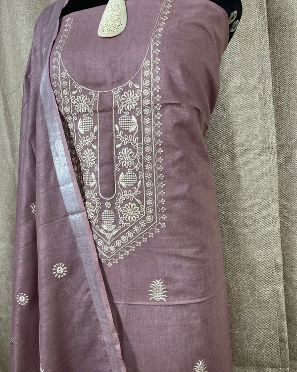 Gulmohar_Slub_Linen_Mauve_Unstitched_Suit