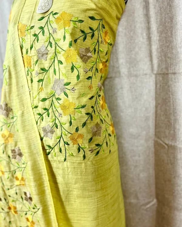 Gulmohar_Khadi_Cotton_Embroidered_Mustard_Yellow_Suit