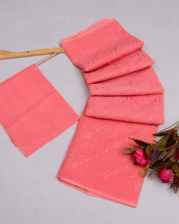 Pankhudi_Kota_Doria_Tender_Peach_Saree_Embroidered
