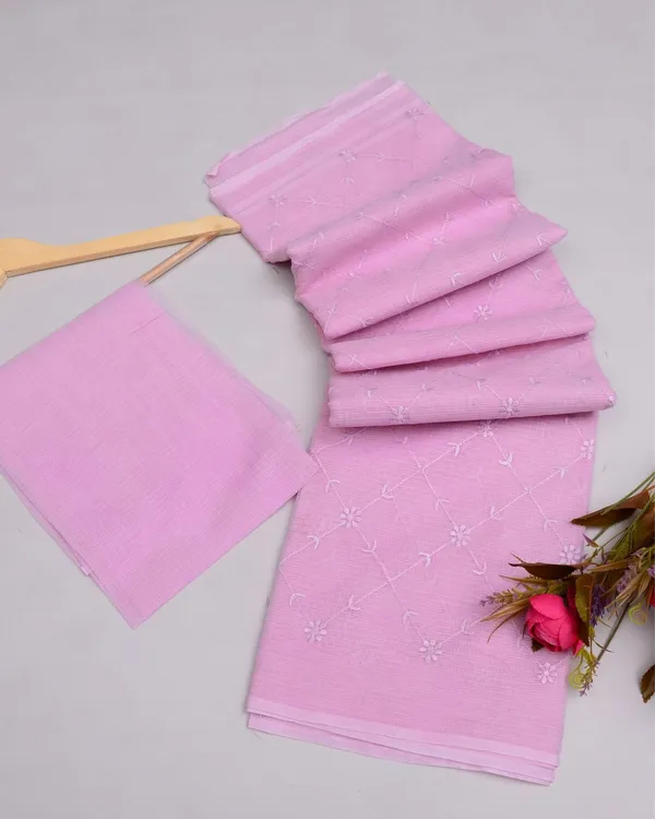 Pankhudi_Kota_Doria_Rosy_Pink_Saree_Embroidered
