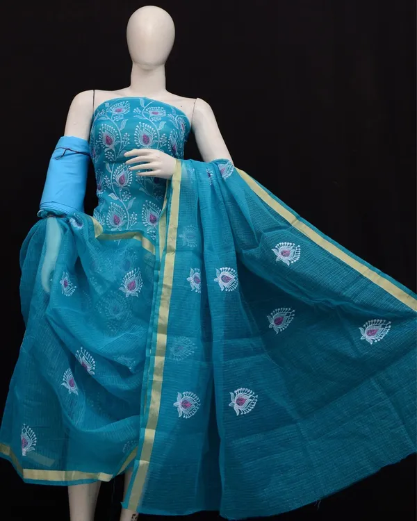 Kashidakari_Embroidered_Kota_Doria_Sky_Blue_Suits
