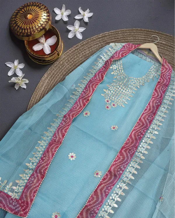 Glimmering_Kota_Doria_Gota_Patti_Calm_Blue_Suit