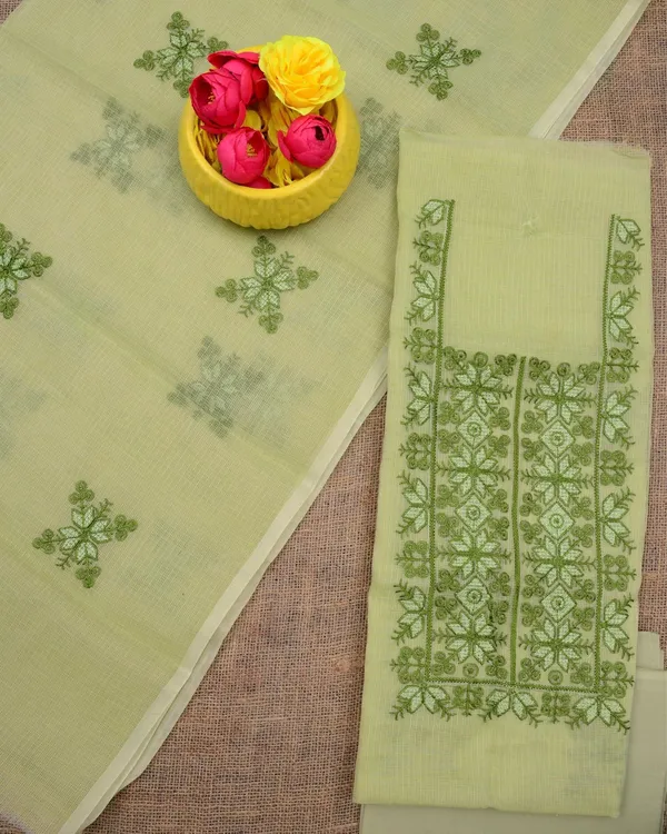 Kashidakari_Kota_Doria_Embroidered_Pastel_Green_Suit