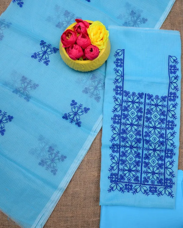 Kashidakari_Kota_Doria_Embroidered_Pastel_Blue_Suit