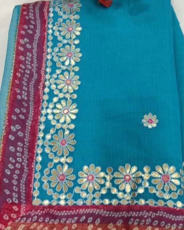 Gilded_Grace_Kota_Cotton_Gota_Patti_Saree_Blue