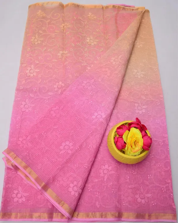 Sophisticated_Pure_Cotton_Kota_Doria_Multicolor_Saree