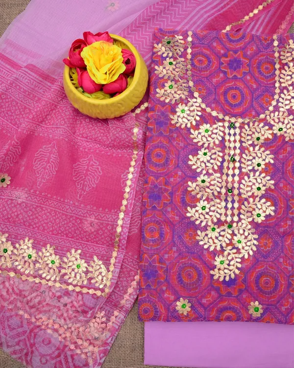 Glimmering_Pink_Kota_Doria_Gota_Patti_Suit