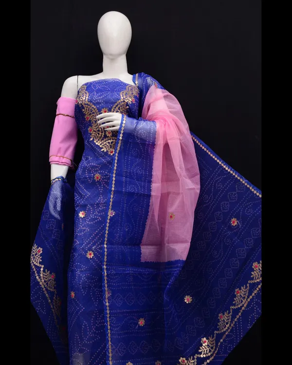 Glimmering_Navy_Blue_Kota_Doria_Suit_(Top+Bottom+Dupatta)