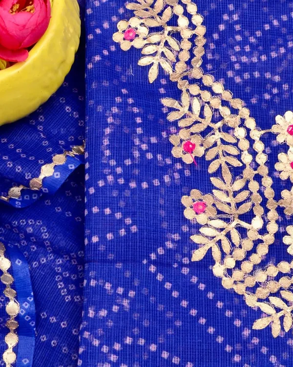 Glimmering_Navy_Blue_Kota_Doria_Suit_(Top+Bottom+Dupatta)