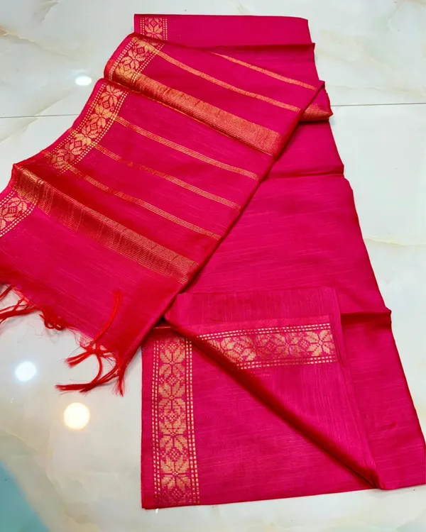 Noor_Kota_Silk_Tobacco_Brown_Weaving_Border_Saree