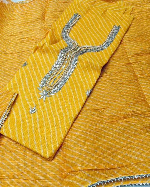 Pankhudi_Gota_Patti_Kota_Cotton_Silk_Mustard_Suit