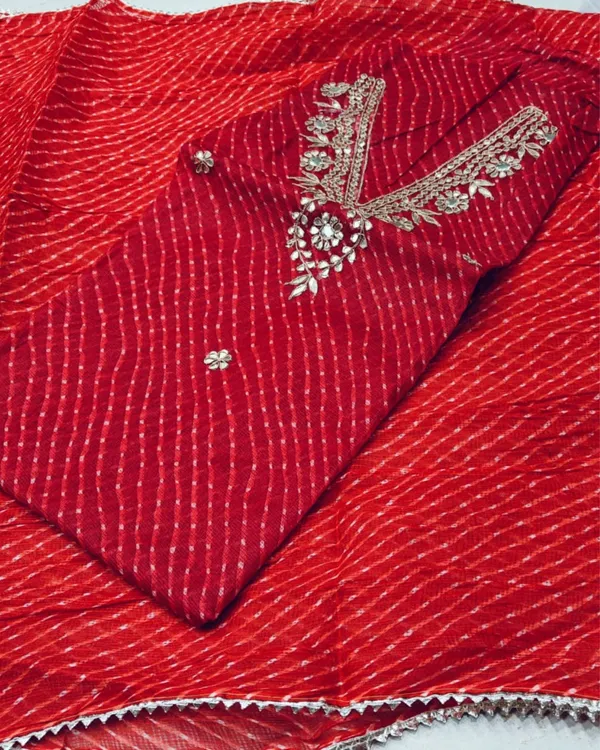 Pankhudi_Gota_Patti_Kota_Cotton_Silk_Deep_Red_Suit