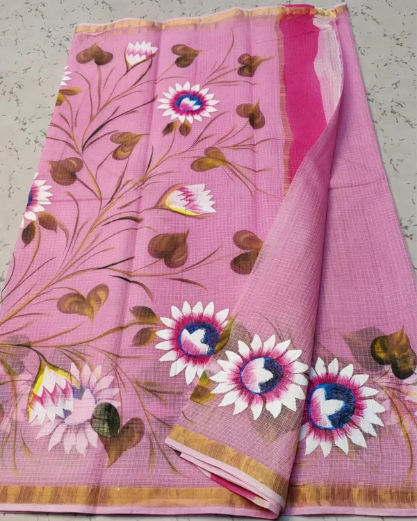 Qalamon_Ke_Nishan_Kota_Cotton_Soft_Pink_Saree
