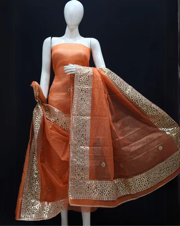 Pankhudi_Dark_Orange_Gota_Patti_Kota_Cotton_Suit_Set