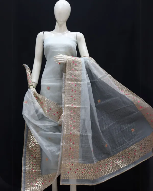Pankhudi_Gray_Gota_Patti_Kota_Cotton_Suit_Set