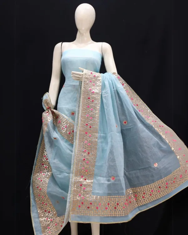 Pankhudi_Light_Blue_Gota_Patti_Kota_Cotton_Suit_Set