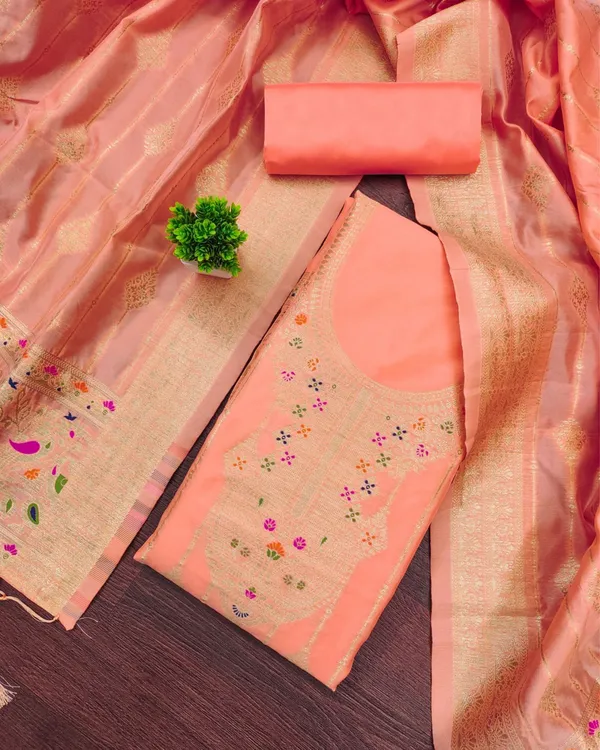 Noor-e-Banaras_Cotton_Suit_Thread_Work_Gentle_Peach