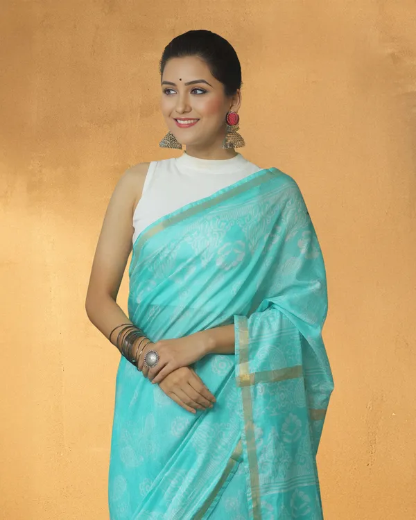 Nargis_Ki_Roshini_Katan_Silk_Blockprint_Sky_Blue_Saree