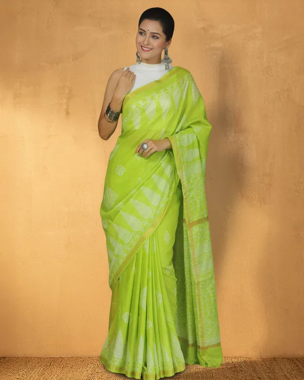 Nargis_Ki_Roshini_Katan_Silk_Blockprint_Light_Green_Saree