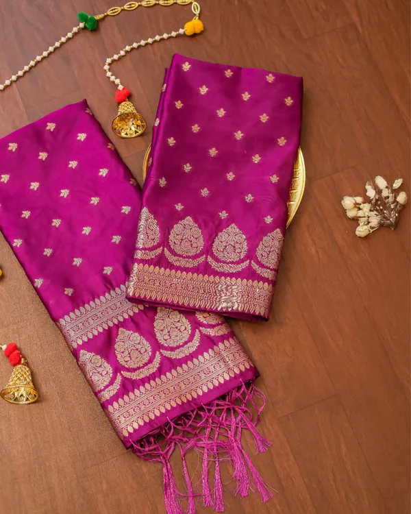 Noor-e-Banaras_Lichi_Silk_Brocade_Weaving_Violet_Suit
