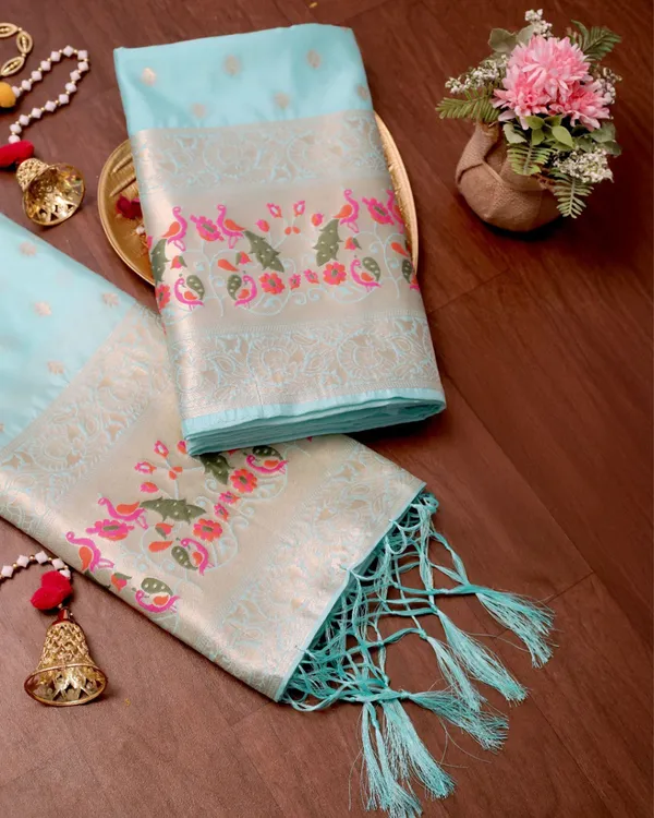 Noor-e-Banaras_Zari_Brocade_Sky_Blue_Silk_Suit