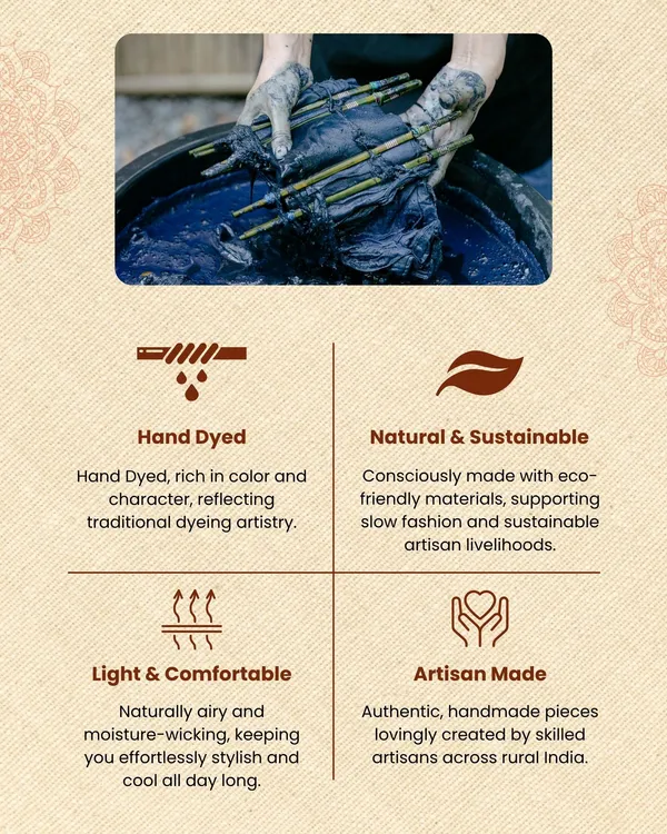 Noor-e-Linen_Hand_Dyed_Deep_Navy_Blue_Saree