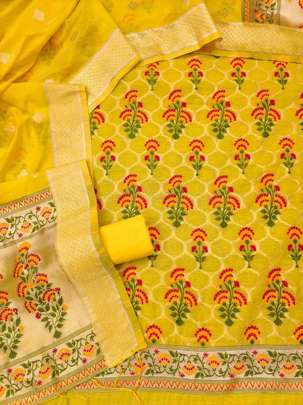 Noor-e-Banaras_Cotton_Suit_Yellow