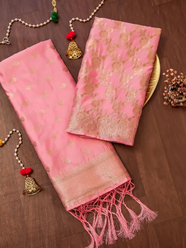 Noor-e-Banaras_Brocade_Silk_Suit_Rose_Pink