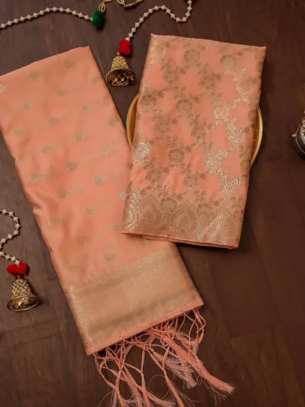 Noor-e-Banaras_Brocade_Silk_Suit_Blush_Peach