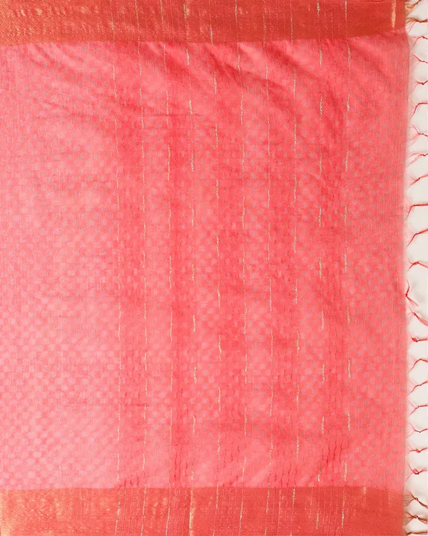 Dupion_Glow_Hand_Dyed_Silk_Saree_Red