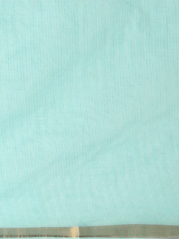 Bunavat_Handdyed_Kota_Silk_Embroidery_Saree_Blue
