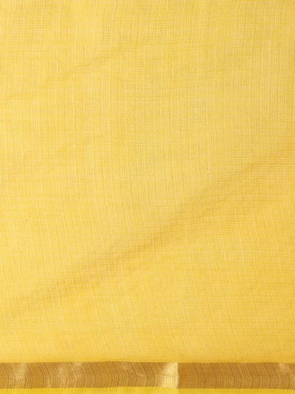 Bunavat_Handdyed_Kota_Silk_Embroidery_Saree_Yellow