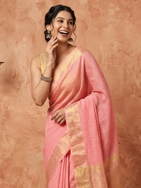 Rangriti_Hand_Dyed_Kota_Silk_Saree_Pink