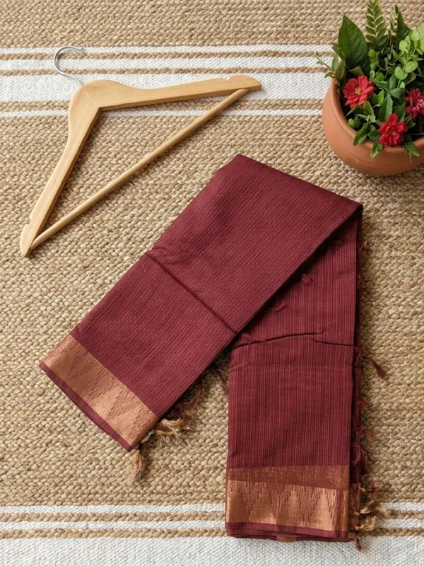 Rangriti_Hand_Dyed_Kota_Silk_Saree_Brown