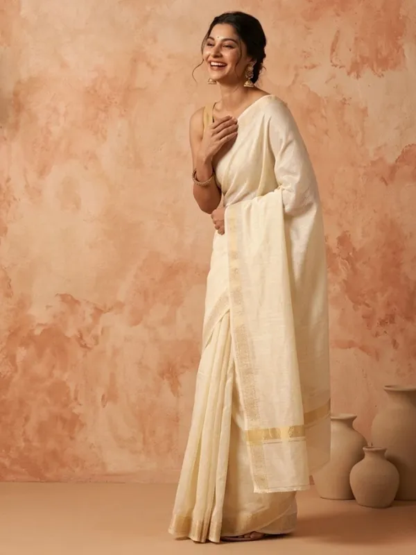 Rang_Sutra_Handdyed_Kota_Silk_Zari_Striped_Saree_Off_White