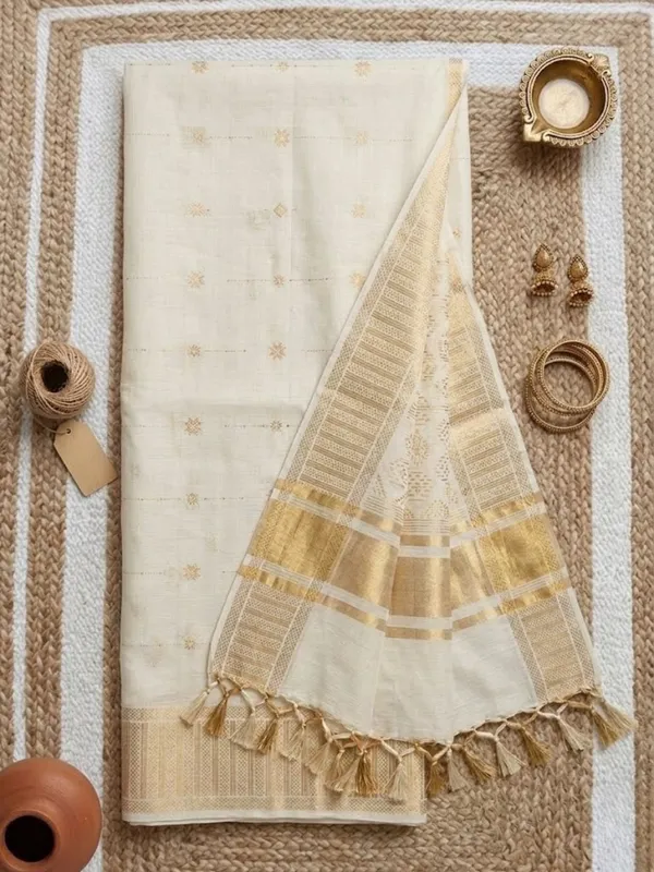 Rangdhaar_Hand_Dyed_Kota_Silk_Jacquard_Saree_Off_White