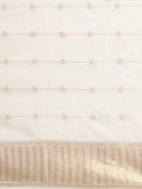 Rangdhaar_Hand_Dyed_Kota_Silk_Jacquard_Saree_Off_White