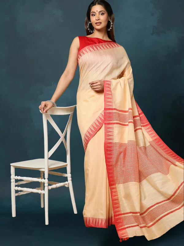 Sacred_Loom_Kota_Silk_Temple_Border_Saree_Beige