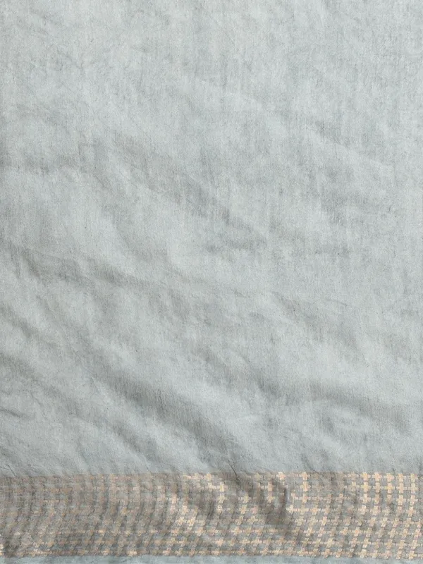 Zivara_Handdyed_Kota_Silk_Kantha_Saree_Gray