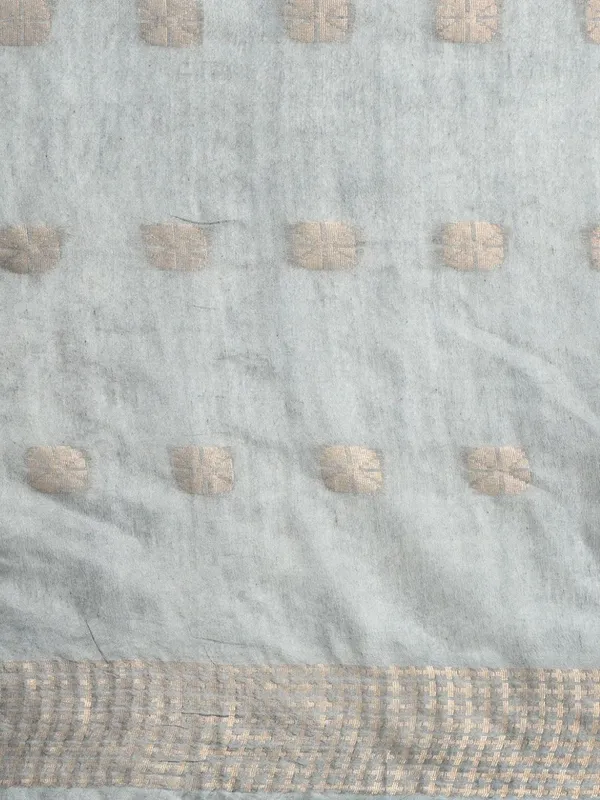Zivara_Handdyed_Kota_Silk_Kantha_Saree_Gray